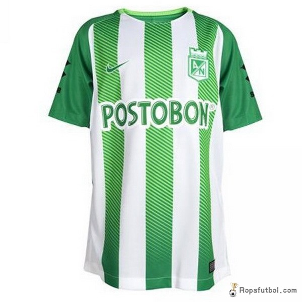 Camiseta Atlético Nacional Replica Primera Ropa 2018/19 Verde